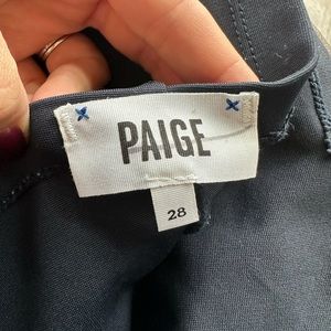 Paige denim flare maternity jeans